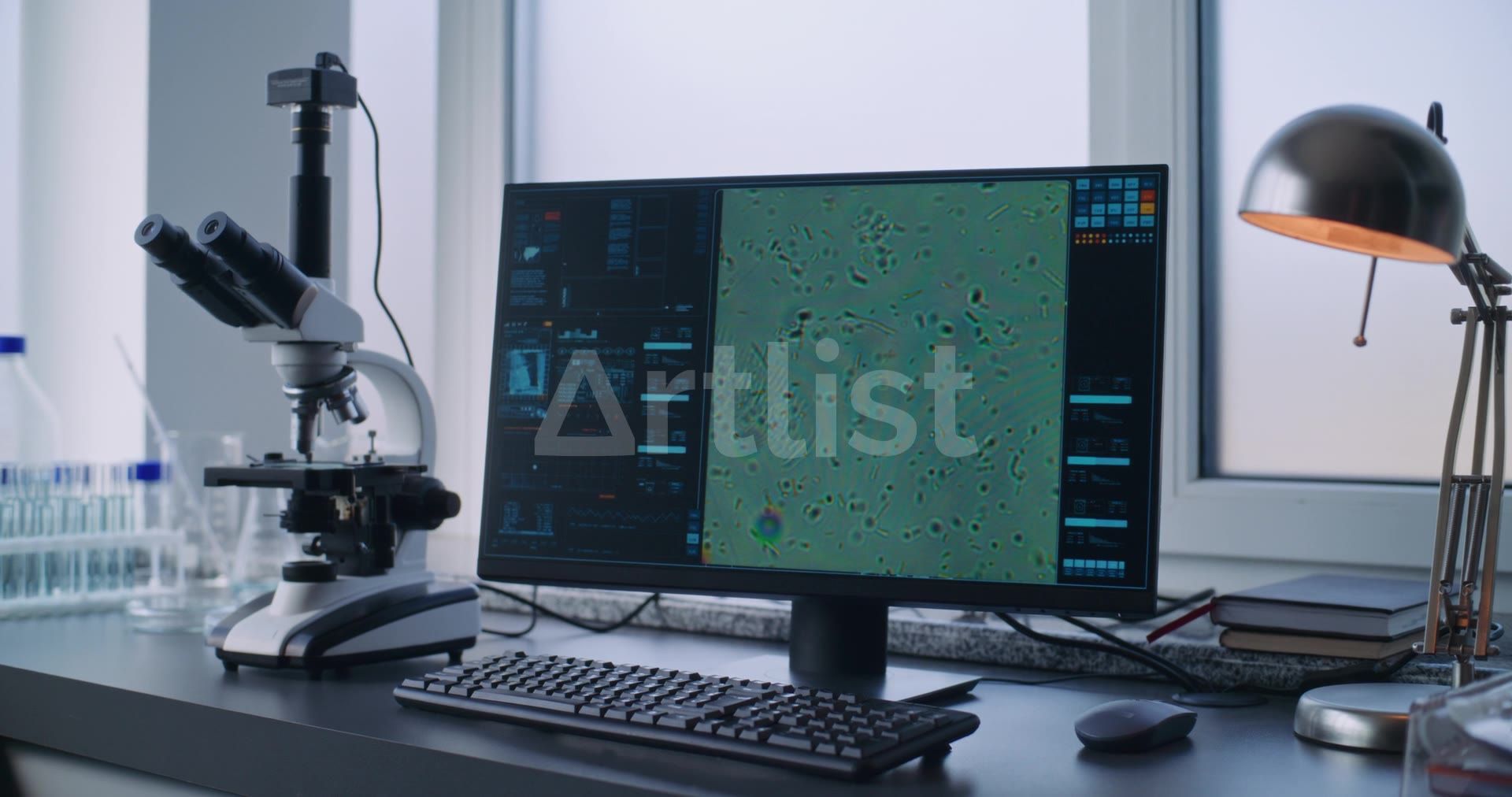 Microscope computer