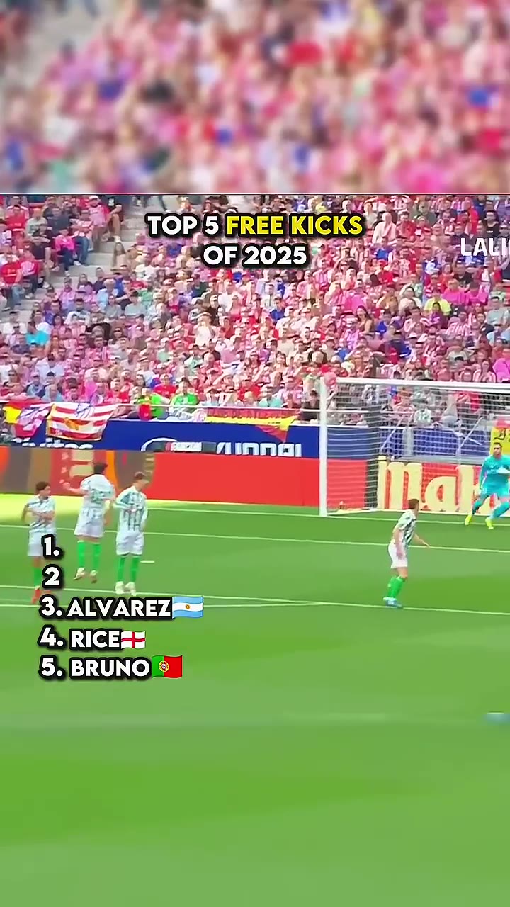 Top 5 free kicks of 2025 - MarkFC (720p, h264)